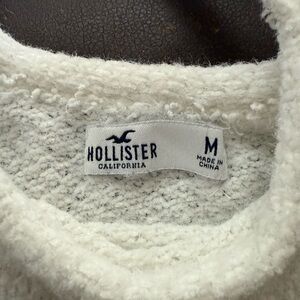 Hollister Soft White Knit Sweater